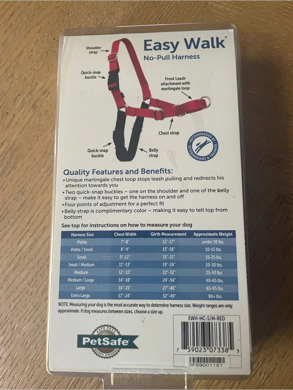 PetSafe Easy Walk No-Pull Dog Harness